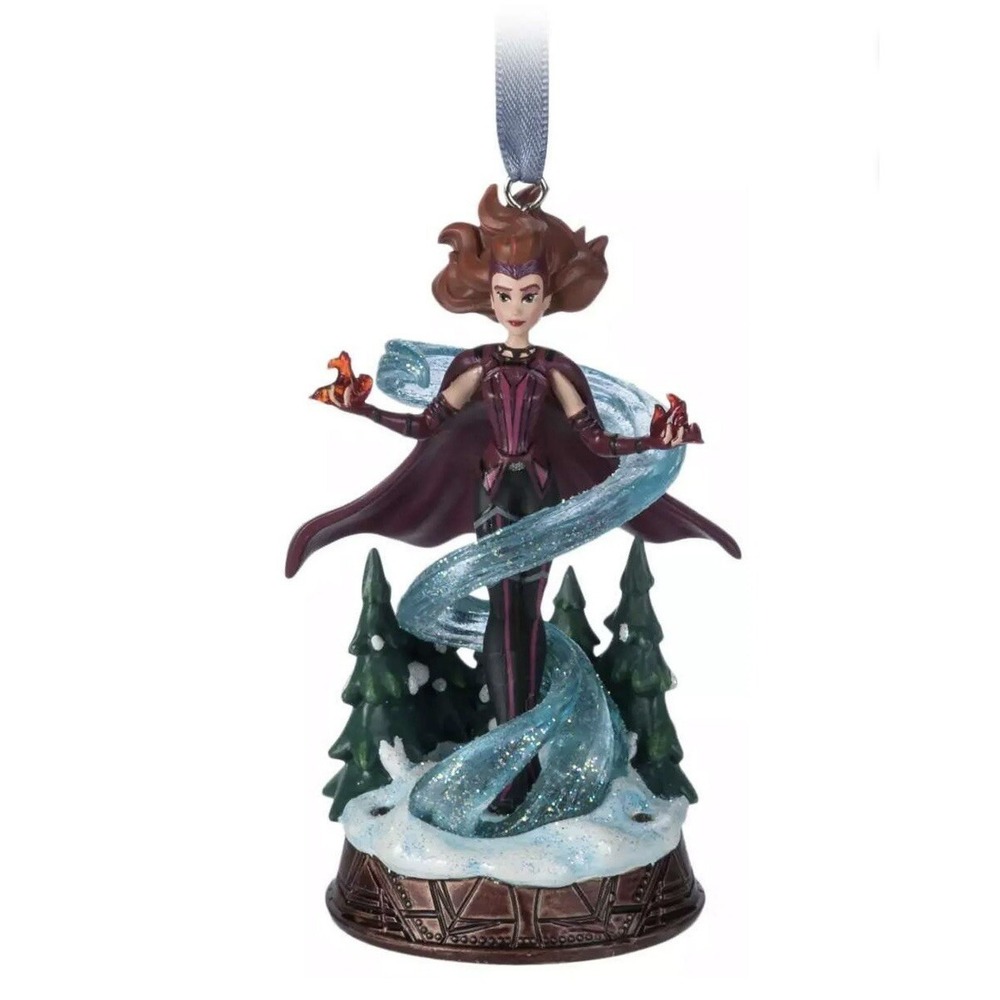 Disney Marvel Scarlett's Witch Light-Up Christmas Tree Sketchbook Ornament